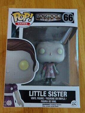 Funko Pop BioShock Little Sister 66 Vaulted Vinyl Figure Original 2015 Release
